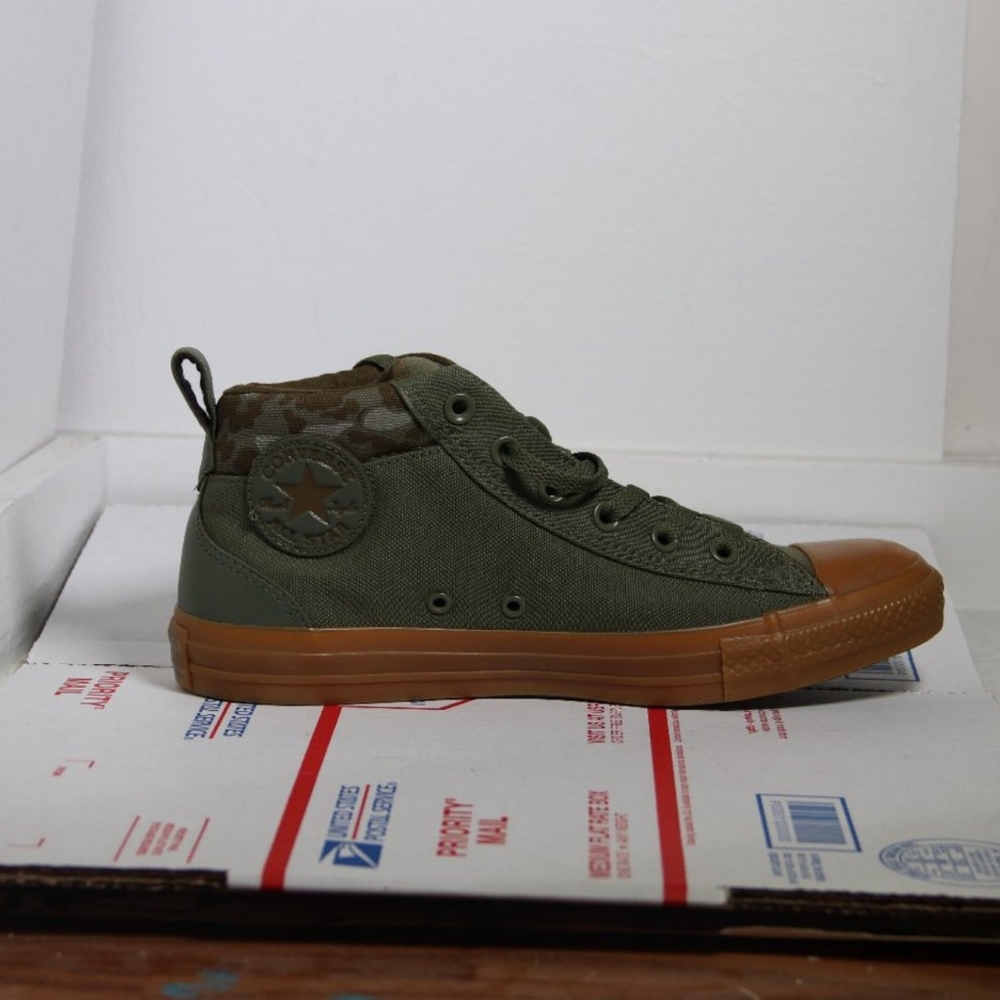 Converse All Star Mid Combat Zone Casual Sneakers - Picture 1 of 7
